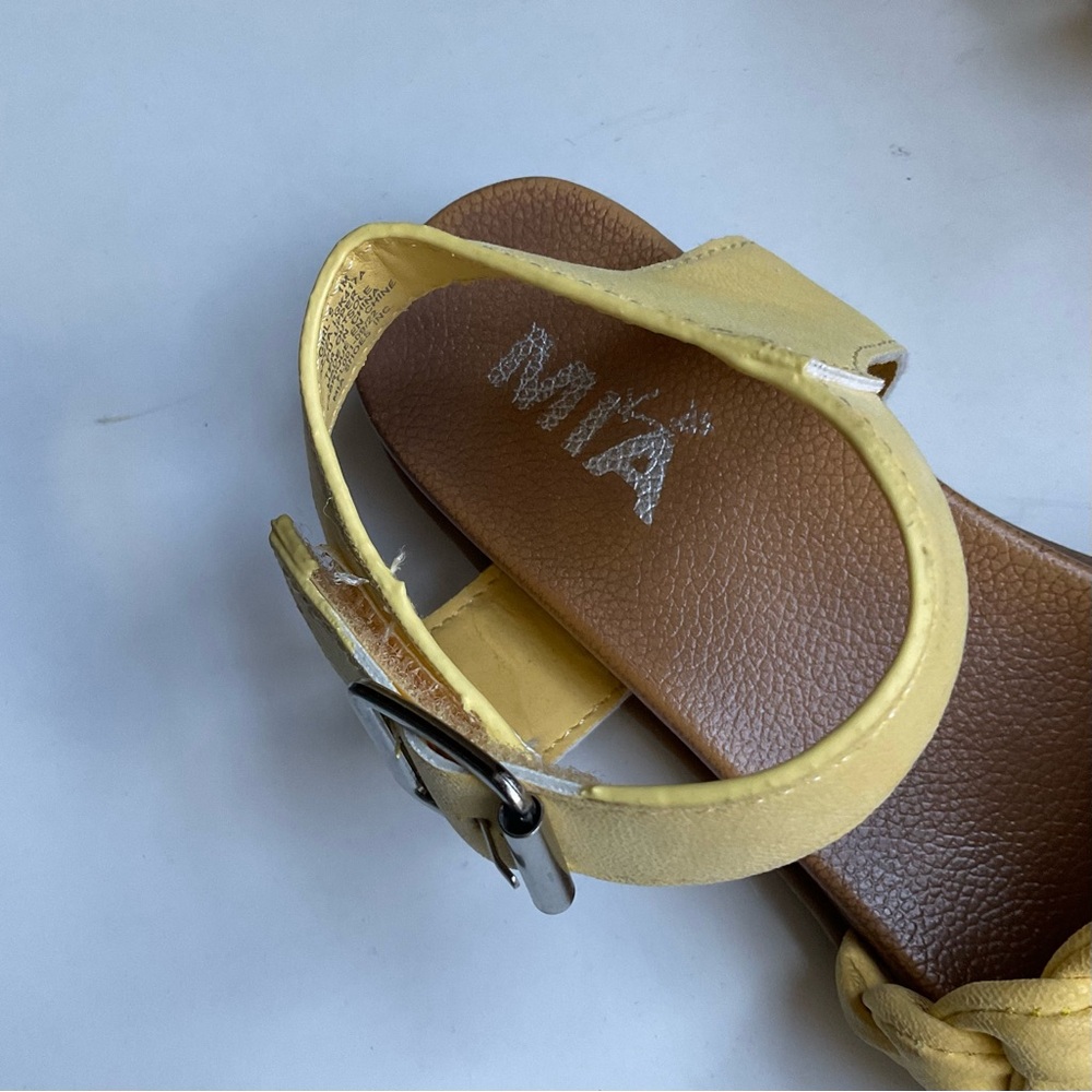 Maurices Girl Mia Yellow Sandals - Picture 3 of 5